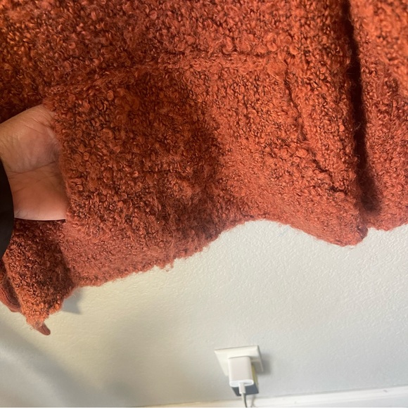 Sundance Merino Wool orange sweaters size M - Picture 4 of 10